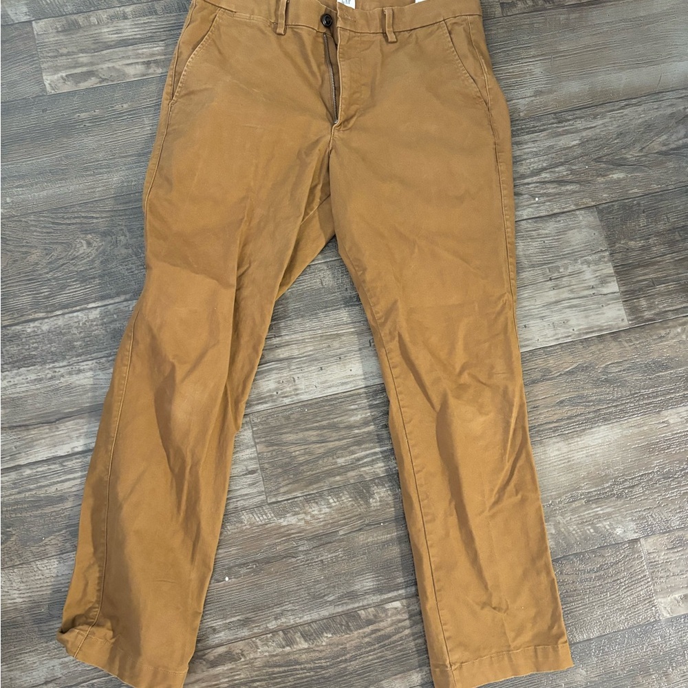 GAP Tan Chinos Classic Straight Leg